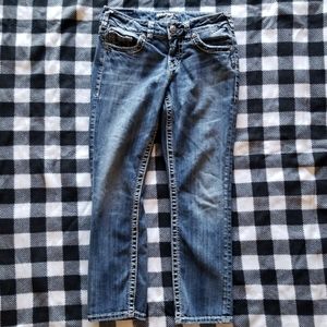 Silver Suki Capri jeans